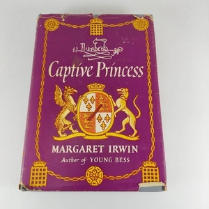 Elizabeth Captive Princess Margaret Irwin 1948 Harcourt, Brace & Co Book Club Ed - Foto 1 di 14