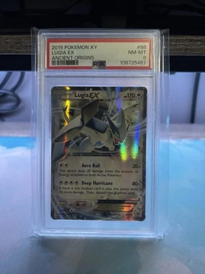Pokémon TCG Lugia EX 68/98 Ultra Rare Ancient Origins PSA 8 - Image 1 of 2