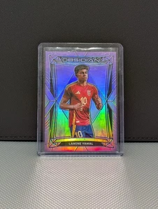 2024/25 Panini Obsidian Lamine Yamal Spain Purple Flood /30 SSP - Bild 1 von 2