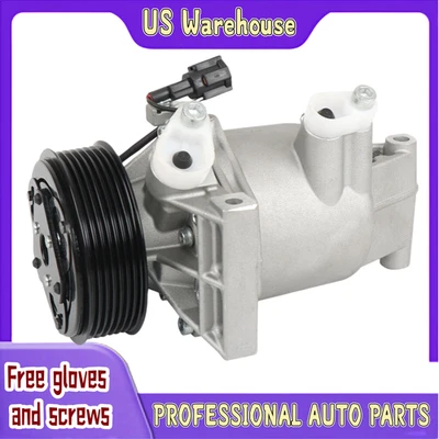 AC A/C Compressor for 2012-2019 Nissan Versa 1.6L & 2016-2018 Tiida 1.6L 1.8L Foto 1 de 4