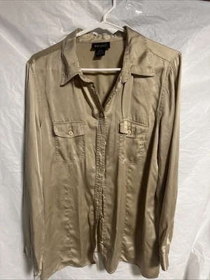 Lane Bryant - Size 14/16 Blouse - 100% Silk - Image 1 of 4