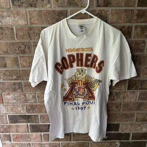 Camisa De Colección Minnesota Golden Gophers Para Hombres XL NCAA Baloncesto Final Four Años 90 - Imagen 1 de 5