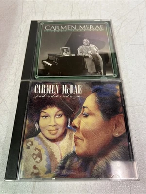 Carmen McRae 2 CD Lot! Carmen Sings Monk, Dedicated To You - Image 1 of 2
