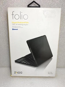 ZAGG Black Hinged Keyboard Folio, ID5ZFN-BB0, For iPad Air 9.7" - Photo 1/14