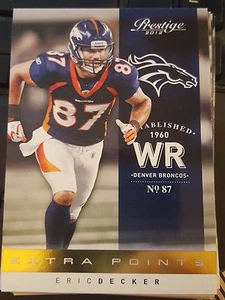 Panini Prestige #60 2012 Eric Decker puntos extra como nuevo - Imagen 1 de 1