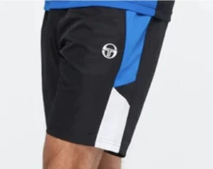 NWT Sergio Tacchini EQUILATERO PL Mens Mesh Lined Tennis Shorts Size XXL - Picture 1 of 14