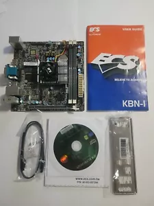ECS KBN-I/5200 AMD A6-5200 2.0GHz Quad Core Mini ITX Motherboard CPU / VGA Combo - Picture 1 of 2