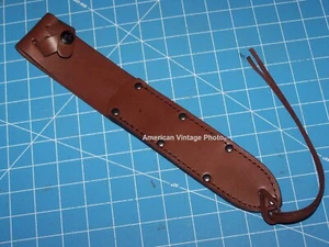 Sheath Scabbard Ontario Knife Co OKC Leather Military for Trench Knife - Picture 1 of 6