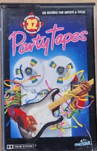 VARIOUS - PARTY TAPES - DOUBLE CASSETTE TAPE - 80'S COMPILATION - Picture 1 of 3