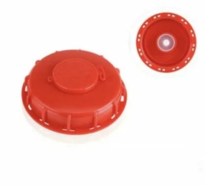 IBC TANK LID VENTED CAP RED 150mm - Picture 1 of 7
