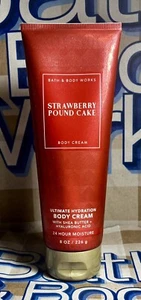 STRAWBERRY POUND CAKE ~ Bath & Body Works New - Picture 1 of 1
