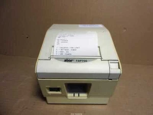 STAR TSP700 743C Thermal Receipt Ticket POS Printer PARALLEL - YELLOW HOUSING - Bild 1 von 3
