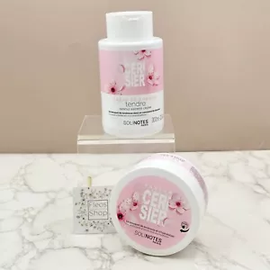 Crema de ducha corporal Solinotes Cherry Blossom paquete de 3 - AUTÉNTICA - Imagen 1 de 3