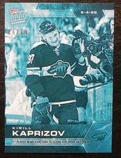 2021-22 21/22 TOPPS NOW NHL Stickers ICE #451 Kirill Kaprizov Wild / 10