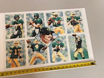 Oregon DUCKS Football Limited Edition Quarterback Litho Free Shipping - Image 1 of 2
