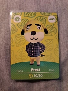 Frett - 445 - Series 5 - Authentic Animal Crossing Amiibo Card - Picture 1 of 1