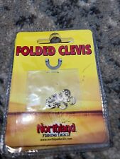 Northland Fishing Tackle - Folded Clevis - Nickel - Size #1