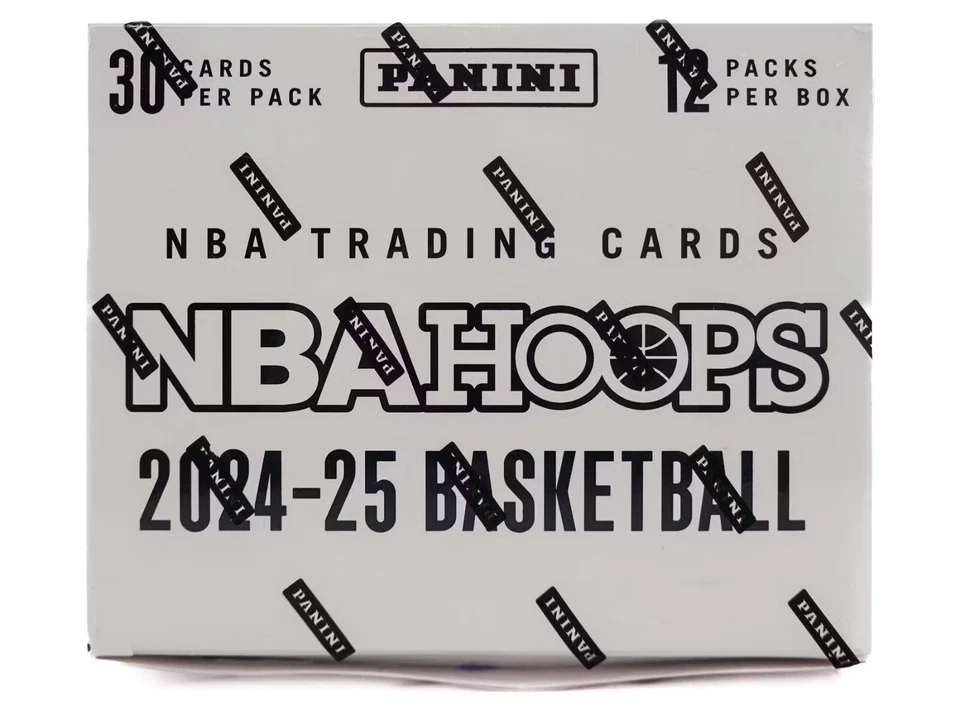 2024-25 Panini NBA Hoops Basketball Factory Jumbo Fat Pack Cello Box