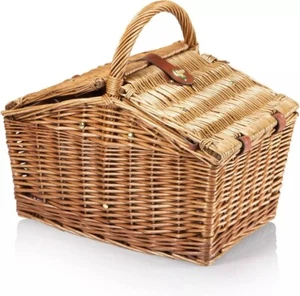 PICNIC TIME Cesto da picnic Piccadilly - Cesto da picnic romantico per 2 utensili - Foto 1 di 7