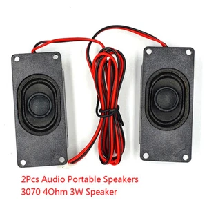 1Pair Audio Portable Speakers 3070 2840 4Ohm 3W Computer TV Speakers Loudspea ZF - Picture 1 of 8
