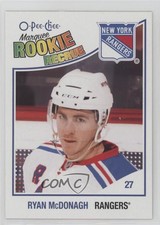 2011-12 O-Pee-Chee 2010-11 Marquee Rookies Update Ryan McDonagh #616