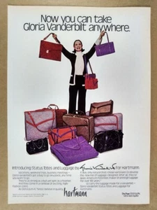 1981 Hartmann Gloria Vanderbilt Totes & Luggage vintage print Ad - Picture 1 of 1