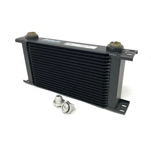Genuine Setrab Universal Oil Cooler Air Radiator 235mm Matrix AN or BSP Fittings - Picture 1 of 2