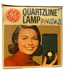 General Electric Quartzline Lampa Vintage 120V 300 W Jedna lampa Projektor Żarówka