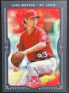 2017 Panini Diamond Kings Rookies Luke Weaver #146 Gray Border #2/5 Rookie - Picture 1 of 2