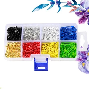 400 piezas/caja suministros de costura agujas accesorios pasadores de seguridad pequeños - Imagen 1 de 11