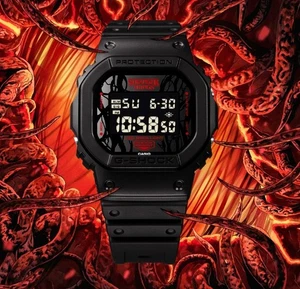 CASIO G-SHOCK DW-5600STT-1JR 5600 SERIES Stranger Things Black - Bild 1 von 5