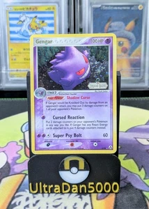 Pokemon Gengar 5/92 Reverse Holo SWIRL EX Legend Maker - Bild 1 von 13