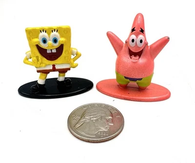 Bob Esponja Pantalones Cuadrados Patrick Lote de 2 Figuras de Metal Diecast Juguetes Jada Foto 1 de 3