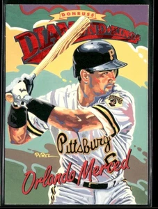 1994 Donruss #DK-19 Orlando Merced Diamond Kings - Bild 1 von 2