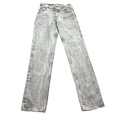 VTG 1980s Levi’s 505 Acid Wash Jeans Sz 29x32 Gray Stone Wash Denim Made In USA - Image 1 of 4