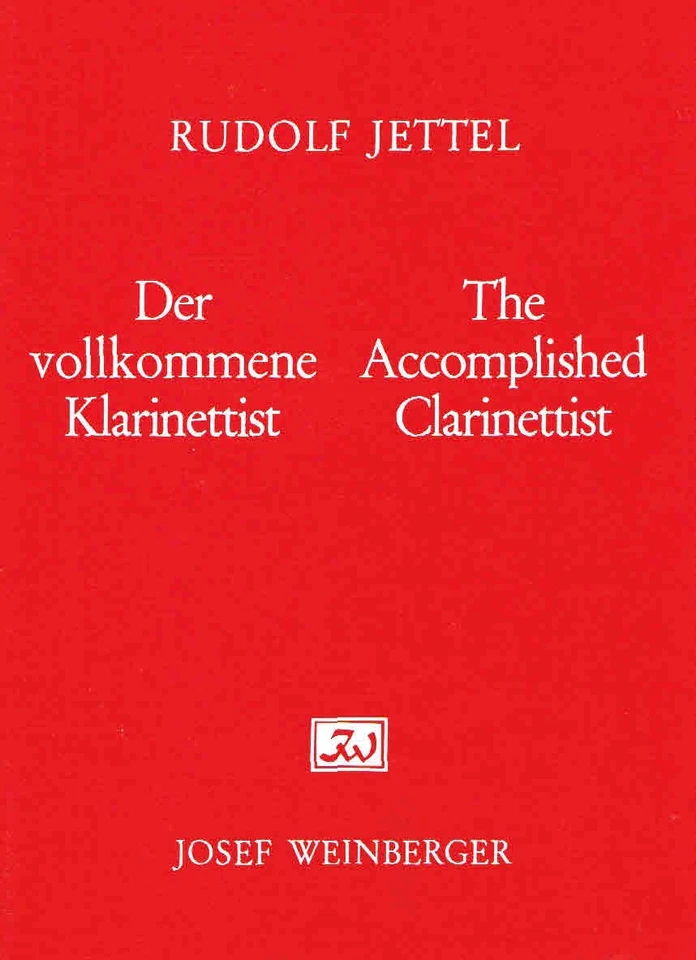 Rudolf Jettel The Accomplished Clarinettist Book III (HL48016747) - Image 1 of 1
