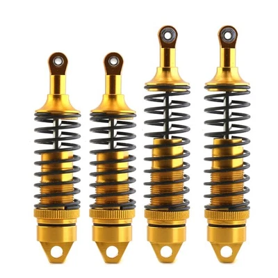 TRAXXAS 1/10 SLASH Metal Shock Absorbers Set - Front and Rear for Huanqi 727 - Image 1 of 4
