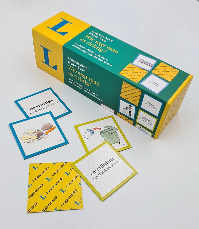 Spielerisch Deutsch lernen - Erste Wörter und Wortverbindungen - Memo Spiel - Bild 1 von 1