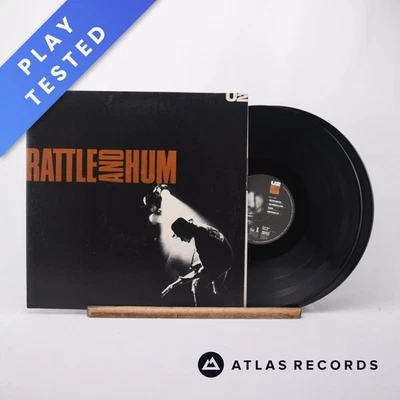 U2 Rattle And Hum Gatefold Double LP Album Vinyl Record U27 - VG+/VG+ - Image 1 of 4