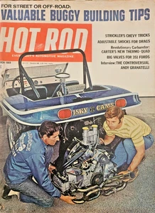 HOT ROD Magazine March 1969 Strickler Tricks Shocks Drags Thermo Quad valves - Picture 1 of 5