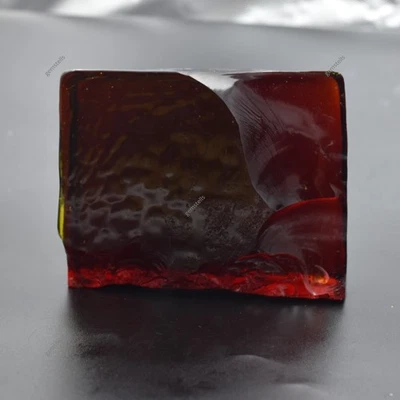 CERTIFIED 2250.50 Ct Lab-Created Ruby Red Best Loose Gemstone Uncut Raw ROUGH - Image 1 of 4