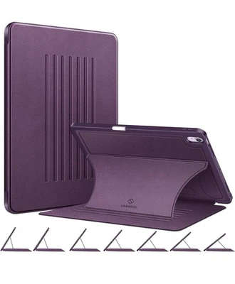 CaseBot Purple Magnetic Stand Case for iPad Air 4/5/6/7 & iPad 10/11 (A16) - Image 1 of 2