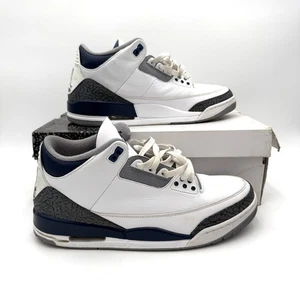 Size 11.5 - Air Jordan 3 Retro Midnight Navy - Picture 1 of 8