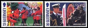 GUERNSEY 1998 Europa 2v MNH** - Picture 1 of 1