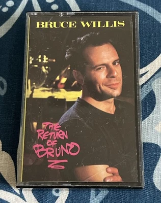 Bruce Willis – The Return Of Bruno (Cassette Tape, 1987) VG Foto 1 de 3