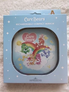 Impressions Care Bears Rechargeable Compact Mirror 3X Magnified 3 Light Color - Picture 1 of 7