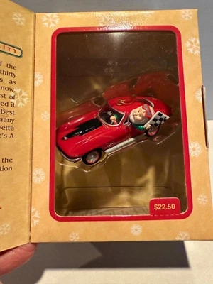 1967 Corvette Enesco Christmas Ornament