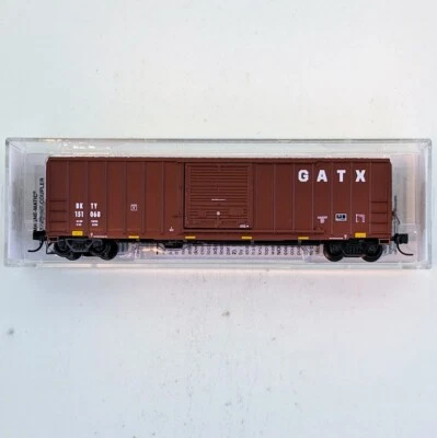 Micro-Trains 02500226 N Scale 50' Rib Side Box Car Single Door - BKTY # 151068 - Image 1 of 2