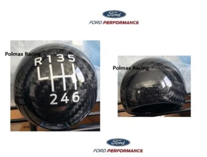 Ford Performance carbon fiber shift knob upgrade for 2015-2025 Mustang 6-speed - Picture 1 of 3