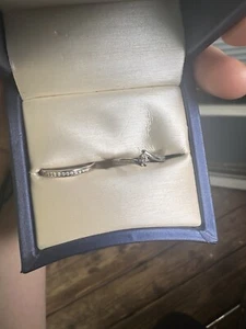 Wedding band And Engagement Ring Set - Picture 1 of 9